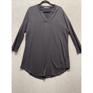 MADE BY JOHNNY Woman’s Black Stretch Jersey Tunic 3/4 Sleeve 3XL